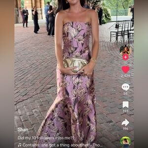 Pink Gold Formal dress